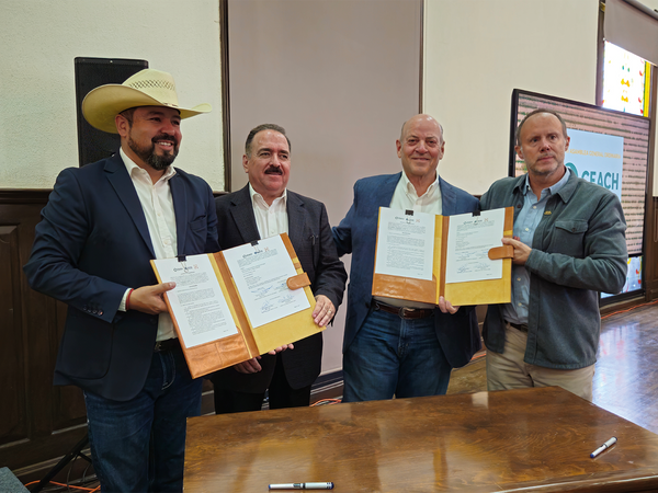 Cáritas de Chihuahua y el Consejo Estatal Agropecuario llevan a cabo firma de Convenio para combatir la inseguridad alimentaria en el estado