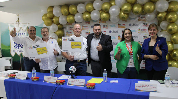 Redondea con causa: Cáritas de Chihuahua y OXXO unidos por las familias