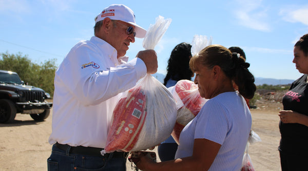 Apoyó Cáritas a más de 300 familias con alimento a través de “Chihuahua Comparte”