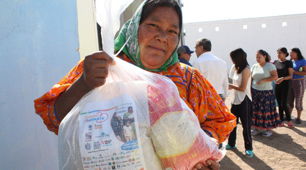 Entrega Cáritas más de 5 mil kilos de alimento a chihuahuenses en condición vulnerable