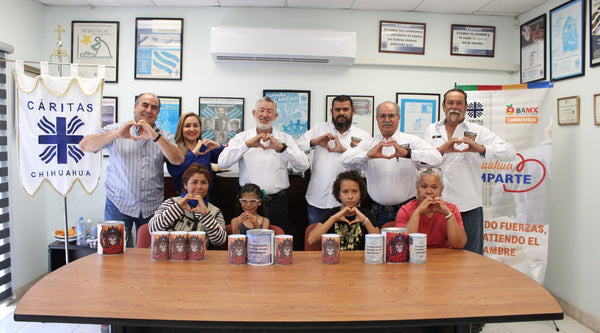 Recibe Cáritas de Chihuahua I.B.P importante donativo del Union Biker Fest 2024