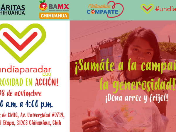 Súmate a la generosidad